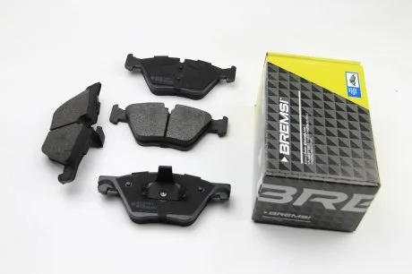 Фото 1 - тормозные колодки перед. BMW 5 (F10) 10- (ATE) (154,8x63,6x19,3) BREMSI BP3447 Тормозные колодки перед. BMW 5 (F10) 10- (ATE) (154,8x63,6x19,3) BREMSI BP3447 (фото 1)