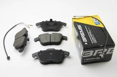 Фото 1 - тормозные колодки перед. Citroen C5 09-/Peugeot 508 10- (ATE) BREMSI BP3487 Тормозные колодки перед. Citroen C5 09-/Peugeot 508 10- (ATE) BREMSI BP3487 (фото 1)