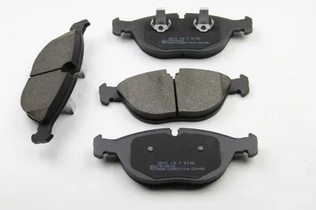 Гальмівні колодки перед. W210 (ATE) BREMSI BP3571