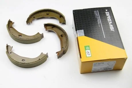 Фото 1 - колодки ручного тормоза BMW 3(E36) 90-00/ Z3 95-03 (ATE) BREMSI GF0078 Колодки ручного тормоза BMW 3(E36) 90-00/ Z3 95-03 (ATE) BREMSI GF0078 (фото 1)