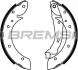 Гальмівні колодки зад. 405/Berlingo/Partner/Xsara (96-21) GF0106