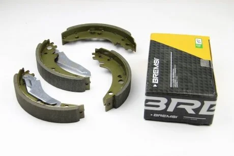 Фото 1 - тормозные колодки зад. MB 207-210 (з накл.) BREMSI GF0309 Тормозные колодки зад. MB 207-210 (з накл.) BREMSI GF0309 (фото 1)