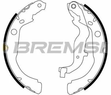 Гальмівні колодки зад. Duster/Duster 11- BREMSI GF0447 (фото 1)