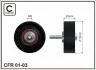 Ролик натяжной механизма поликлинового ремня Mercedes W124. W201. W202. W126. W140. W46  70x8x25 01-03