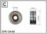 Ролик проміжний поліклінового ременя Chery Amulet 70x17x26 CAFFARO 124-00 (фото 1)