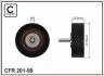 Ролик натяжной механизма поликлинового ремня Mercedes E-class 124, S-class W126, W140 2.6-3.0 85-01  70x8x25,5 201-99