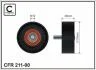 Ролик промежуточный поликлинового ремня Hyundai, Accent, Elantra, Tucson 1.5CRDI-2.2CRDI  70x10x28 211-00