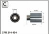 Ролик промежуточный поликлинового ремня Subaru Forester/Impreza 2.0 WRX STi 01-  31,5x8x34 214-104
