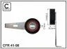 Ролик натяжной механизма поликлинового ремня  FIAT 1,9D/TD mot.XUD7/XUD9  85x26,5 41-98