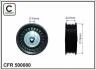 Ролик проміжний поліклінового ременя Kangoo, Logan Renault Laguna III, Logan 1,5dci 08- 76x10x22,5 500080