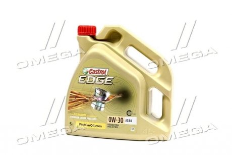 Моторное масло EDGE A3/B4 / 0W30 / 4л. / CASTROL 15334C