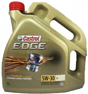 Масло моторное Edge LL 5W-30 4л CASTROL 15668E