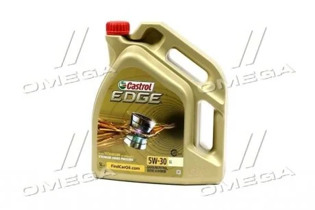 Масло моторное Edge LL 5W-30 5л CASTROL 15669E