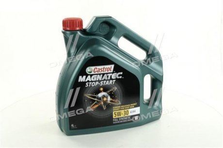 Моторне масло Magnatec STOP-START / 5W30 / 4л. / (ACEA: A3/B4, API: CF/SL) CASTROL 15C94E (фото 1)