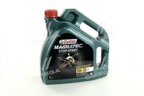 Моторное масло MAGNATEC START-STOP A5 / 5W30 / 4л. /(API SN, ILSAC GF-4, ACEA A1/B1) CASTROL 15CA43