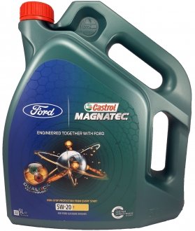 Масло моторное Magnatec E 5W-20 EcoBoost (Ford) 5л CASTROL 15D63E