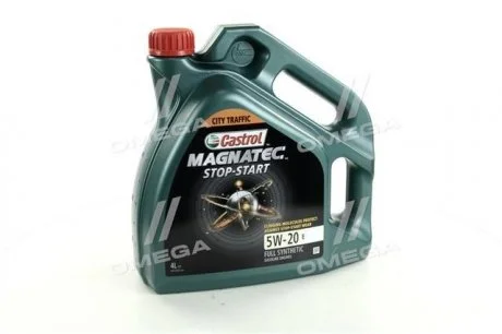 Моторна олива Magnatec Stop-Start 5W-20 E 4L CASTROL 15D8EF (фото 1)