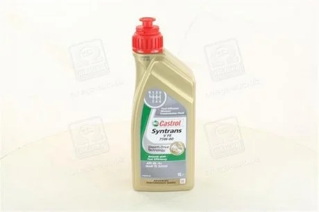 Трансмісійна олія SYNTRANS V FE/75W80/1л. / Для КПП / CASTROL 15DC46