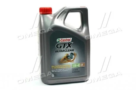 Моторное масло GTX ULTRACLEAN / 10W40 / 4л. /(ACEA A3/B4) CASTROL 15DE18