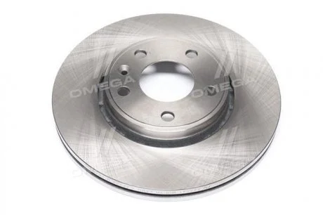 Диск гальмівний NISSAN, OPEL, RENAULT, передн., вент. CHAMPION 562241CH-1
