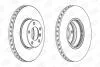 Диск тормозной передний BMW 5 (E39) 95-03, 5 Touring (E39) 96-04 CHAMPION 562384CH-1 (фото 1)