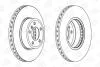 Диск тормозной передний BMW 5 (E60) 01-10, 5 Touring (E61) 04-10 CHAMPION 562397CH-1 (фото 1)
