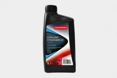 Фото coolant standard g11 -36°c 1l(х12) CHAMPION 8220357 COOLANT STANDARD G11 -36°C 1L(х12) CHAMPION 8220357