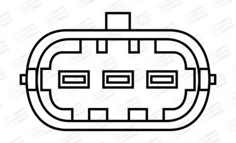 Котушка запалювання MERCEDES-BENZ C-CLASS/CLK/SLK CHAMPION BAEA041