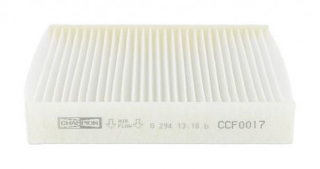 Фильтр очистки воздуха салона автомобиля CHAMPION CCF0017