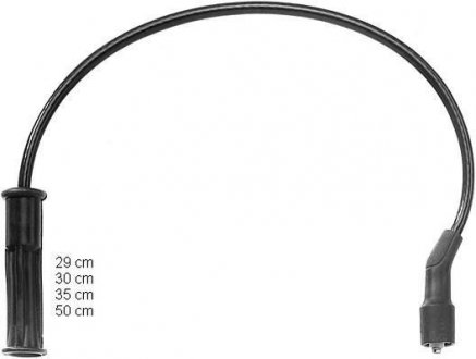 Комплект кабелів запалювання RENAULT CLIO/KANGOO/MEGANE CHAMPION CLS011 (фото 1)