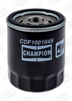 Фільтр масляний двигуна CHAMPION COF100104S (фото 1)