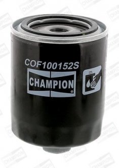 Фильтр масляный двигателя CHAMPION COF100152S (фото 1)