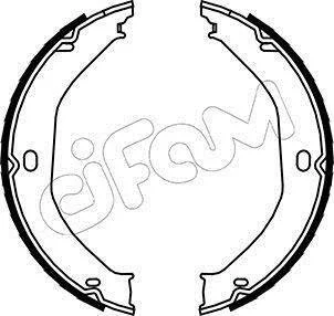 Комплект гальмівних колодок, стоянкова гальмівна система CIFAM 153-360
