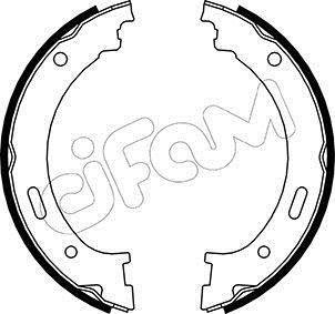 Комплект тормозных колодок, стояночная тормозная система CIFAM 153-361
