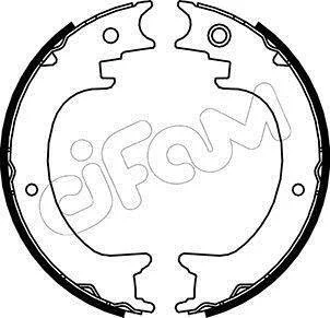 Комплект тормозных колодок, стояночная тормозная система CIFAM 153-389