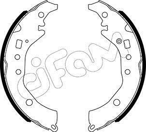 Гальмівні колодки бараб. Corolla 07-/Yaris 11- CIFAM 153-517