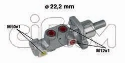 CITROEN Главный тормозной цилиндр Xsara,Peugeot 206/306 1.4/1.9D/TD 97- 22.20 CIFAM 202-359