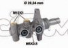 JEEP Главный тормозной цилиндр COMPASS 06-, DODGE CALIBER 06- CIFAM 202-810 (фото 1)