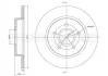 Тормозной диск задний. Focus (14-21) CIFAM 800-1242C (фото 1)