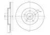 Тормозной диск задний. X-Type/Mondeo/Mondeo 00-11 CIFAM 800-683C (фото 1)