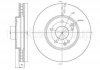 Гальмівний диск перед. W203/W208/W209/Crossfire (95-11) CIFAM 800-753C (фото 1)