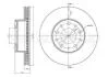 Тормозной диск перед. Boxer/Ducato/Jumper (06-21) 800-884C