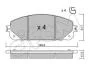 KLOCKI HAMULC. JEEP CHEROKEE  14- PRZ?D 822-1000-0
