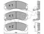 Комплект тормозных колодок, дисковый тормоз CIFAM 822-134-0 (фото 1)