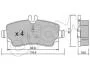 Комплект тормозных колодок, дисковый тормоз CIFAM 822-310-1 (фото 1)