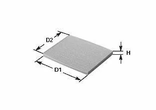 Фільтр салону MERCEDES GL320/420CDI CLEAN FILTERS NC2351CA
