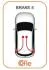 Трос ручного тормоза перед. Renault Twingo III 2014- COFLE 10.6546 (фото 1)