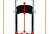 Трос ручных тормозов (передний) Opel Vivaro/Renault Trafic 1.9-2.5DCI 01- COFLE 11.6806 (фото 2)