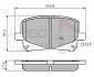 Колодка гальм. диск. toyota camry 2.2, 3.0 24v, 3 Comline ADB0904 (фото 1)
