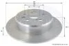 - Диск гальмівний Toyota Avensis 97->03 Comline ADC01101 (фото 1)